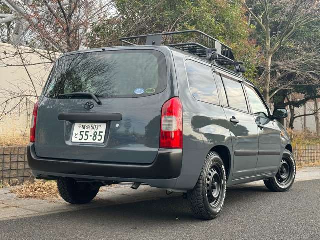 トヨタ プロボックス 1.5 F 新品マッドタイヤ ブラウンレザー調シート 神奈川県の詳細画像 その15