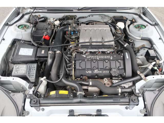 三菱 GTO 3.0 ツインターボ 4WD TEIN車高調 サンルーフ 革シート 佐賀県の詳細画像 その20