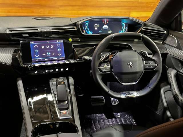 プジョー 508 GT ハイブリッド 当社デモカー 新車保証継承 カープレイ 静岡県の詳細画像 その15