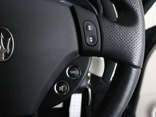 車のシステムの多くを操作するコントロール類が搭載されており、安全走行をサポートします。