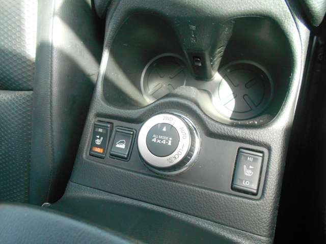 インテリジェント４×４！電子制御４WDの本格SUVならではのパフォーマンス。