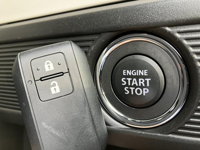 携帯リモコンさえあればスタートボタンをポチッとするだけでエンジン始動！