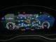 フルデジタルで、速度計/回転計、DIS（ドライバーインフォメーションシステム）、ナビゲーション、地図などを鮮明に表示。
