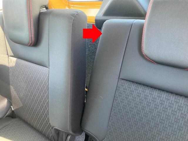 後部座席はリクライニング機能も付いています。簡単操作でシートアレンジが可能です。