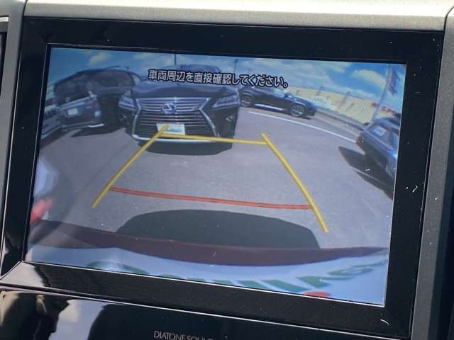 ◆バックカメラ◆後方も安全確認ができます。駐車が苦手な方にもオススメな便利機能です。
