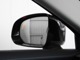 ドアミラーの鏡にはLEDが組み込まれており、車両両脇の後方から車両が接近した際には点滅して知らせることが可能です