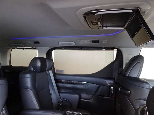 セカンドシート・サードシートの窓ガラスには日よけのシェードが搭載されてます。強い日差しのカットに、プライバシー対策としても重宝します。