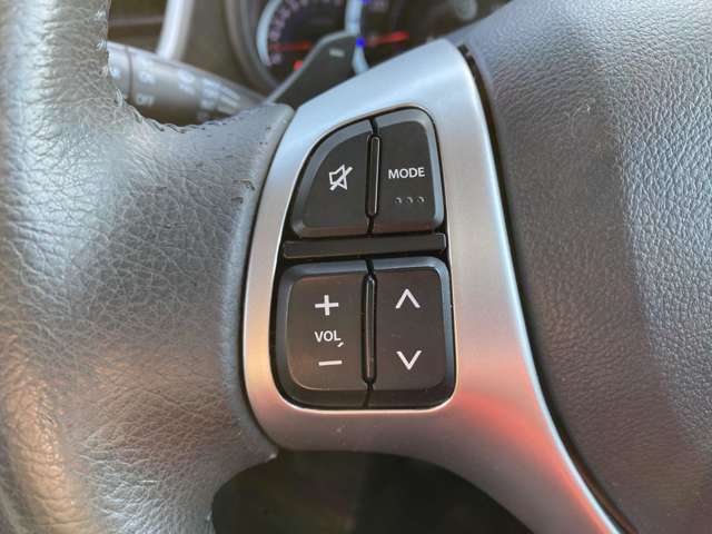 【ハンドルボタン】目線を大きくそらすことなくボタンの操作を行うことができるので、安全にも配慮できますね。
