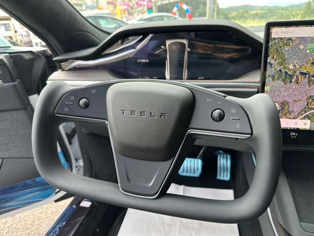テスラ モデルS Model S ガラスルーフ LED ヨークステア OP21AW 鹿児島県の詳細画像 その14