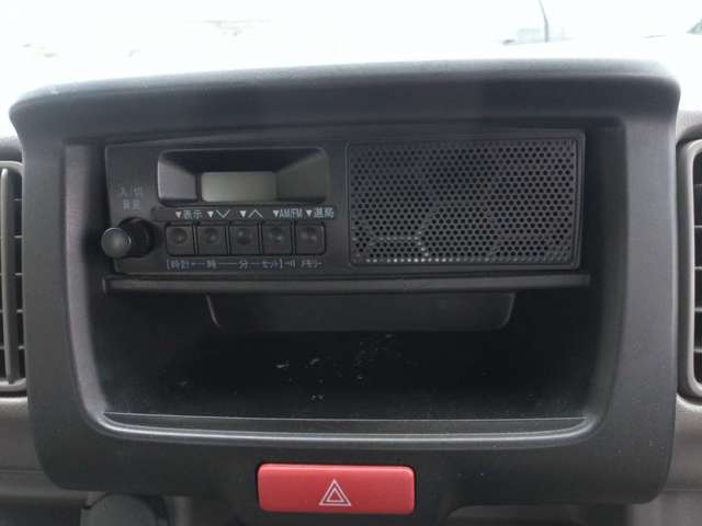 「ラジオ」運転中はラジオで交通状況をチェック！＊FM/AM切替可能です！！