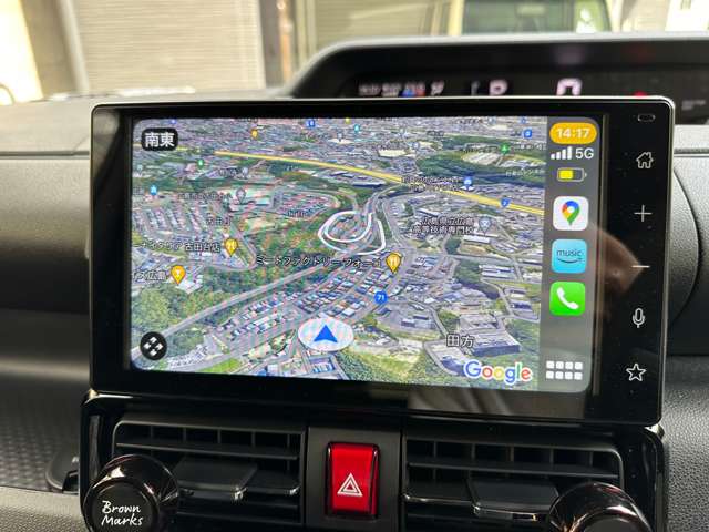 9インチの大画面ディスプレイオーディオは使いやすく、Apple CarPlayもワイヤレスで接続出来ます！
