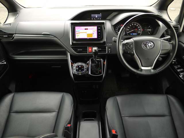 トヨタ エスクァイア 2.0 Gi 4WD 買取1オーナー ナビTV LED 黒革 長野県の詳細画像 その14