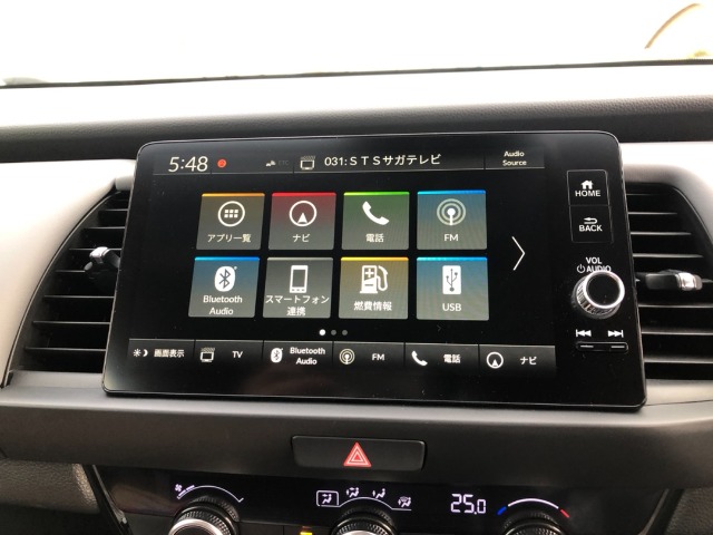 【純正ディスプレイオーディオ】Honda CONNECTディスプレイがついています！９インチワイドディスプレー、Apple Car Play / android autoに対応しています。