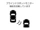 【ＢＳＭ】運転席からは死角となりやすい左右後方の車両を検知して知らせることで、車線変更時などの後方確認をアシスト♪