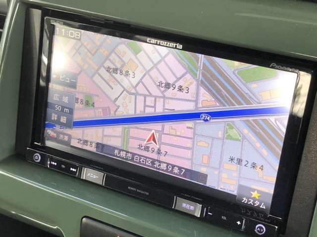 スズキ ハスラー 660 G 4WD ナビ・TV・CD・DVD・シートヒーター 北海道の詳細画像 その7