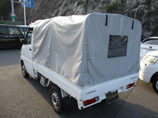 三菱 ミニキャブトラック 660 Vタイプ エアコン付 バックカメラ 幌付き 兵庫県の詳細画像 その5