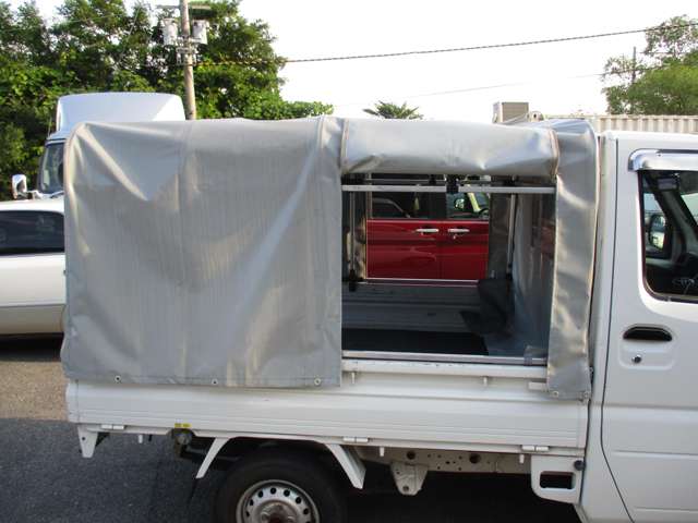 三菱 ミニキャブトラック 660 Vタイプ エアコン付 バックカメラ 幌付き 兵庫県の詳細画像 その9