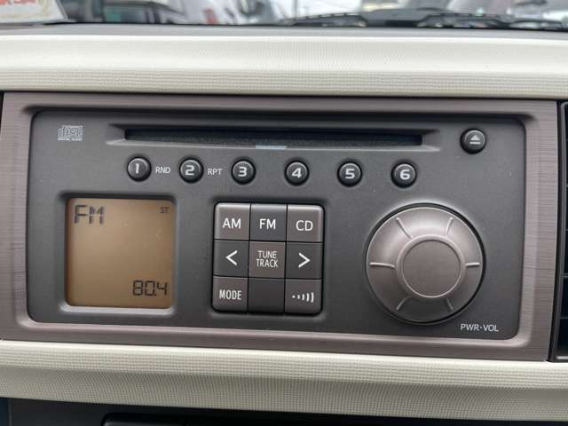 トヨタ パッソ 1.0 X CDデッキ 社外13AW コーナーポール 山形県の詳細画像 その11