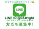 【LINE　ID】@034fvgfd
