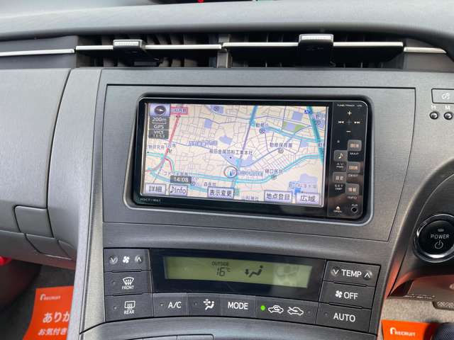 トヨタ プリウス 1.8 S LEDエディション 地デジ ETC バックカメラ マット新品 京都府の詳細画像 その12