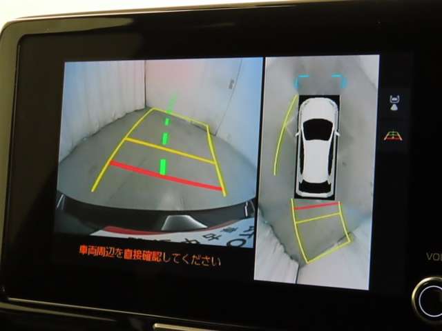 パノラミックビューモニターを装備しております