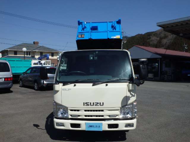 いすゞ エルフ 2t 全低床深ダンプ 電動天蓋付き 広島県の詳細画像 その12