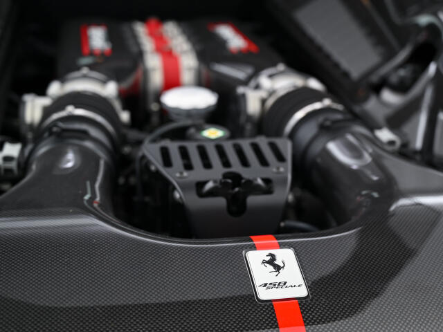 フェラーリ 458スペチアーレ F1 DCT 左H 20マット鍛造ホイール チタンテール 愛知県の詳細画像 その10
