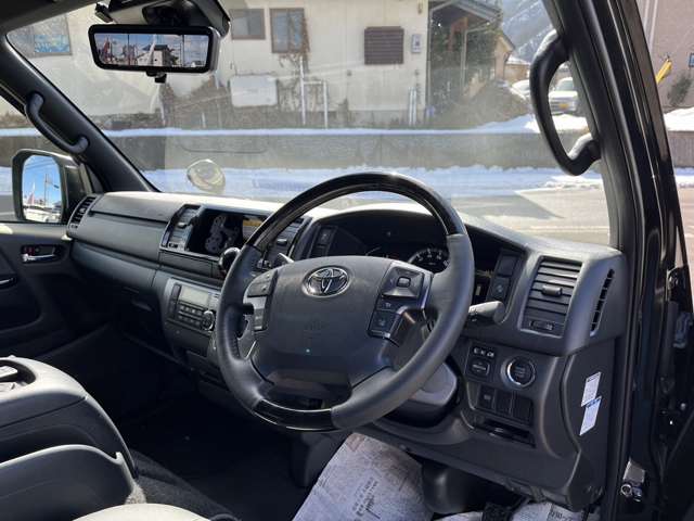 トヨタ ハイエースバン 2.8 スーパーGL ダークプライムII ロングボディ ディーゼルターボ 4WD スマートキー ETC シートカバー 長野県の詳細画像 その6