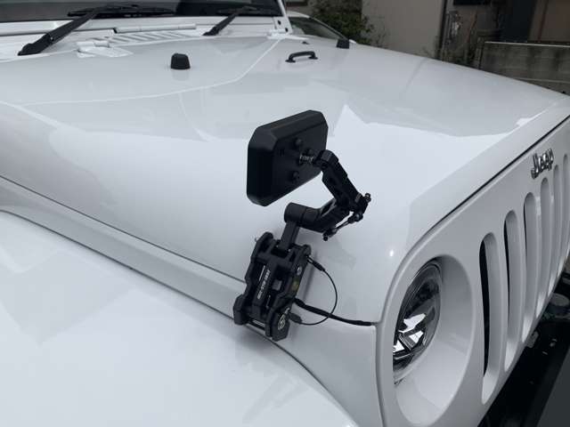 ジープ ラングラー アンリミテッド サハラ 4WD Furyヒンジステップ ドアノブ ライト 広島県の詳細画像 その8