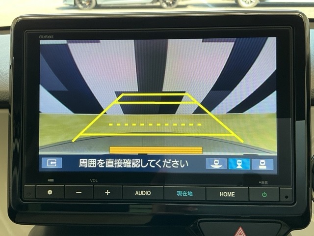 バックカメラ付きで後方の確認も安心です！スムーズな駐車・車庫入れをサポートいたします！