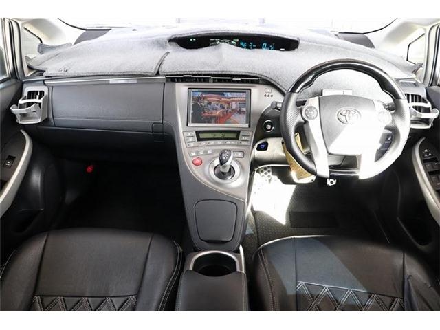 トヨタ プリウス 1.8 S US仕様 車高調 17AW 8インチナビ 神奈川県の詳細画像 その5