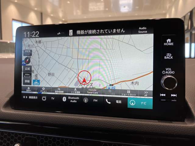 ファクトリーオプションナビとなっております。Honda CONNECTに対応しておりますので、スマートフォンから様々な操作が可能です！インターナビも対応しているので日本全国おでかけすることができます！