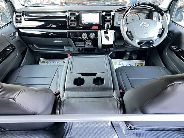 トヨタ ハイエースバン 2.0 DX ロング GLパッケージ Wエアバック 電格ミラー ベッドキット 大阪府の詳細画像 その4