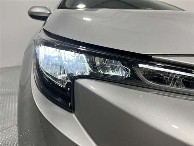 明るいＬＥＤヘッドライト。