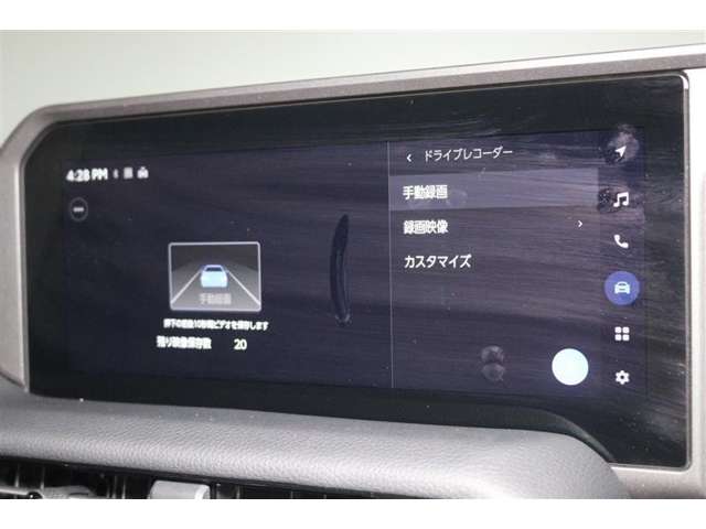 いざという時の決定的瞬間を記録して残せることが可能な『ドライブレコーダー』を装備！