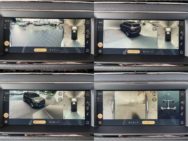 ３Dサラウンドカメラ搭載で細い路地や悪路などお車周辺の死角となる部分がモニターで確認することが可能です。