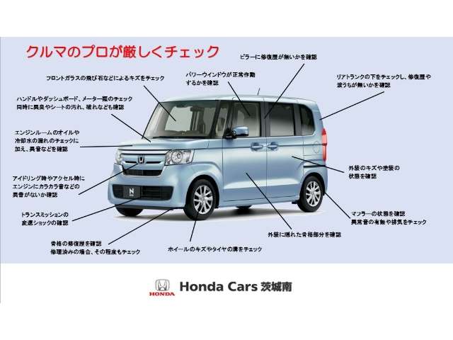 弊社は第3者機関によって検査し認定を受けた車両を展示しております。是非現車と合わせて車両状態証明書をご確認下さいませ。