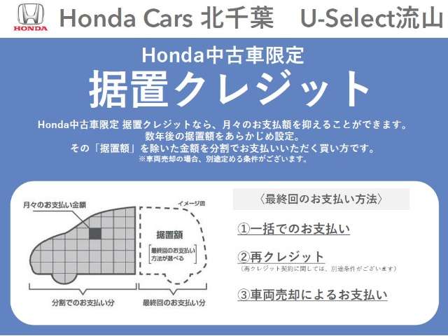 ☆Honda Cars北千葉U-select流山０４－７１８９－８００１☆