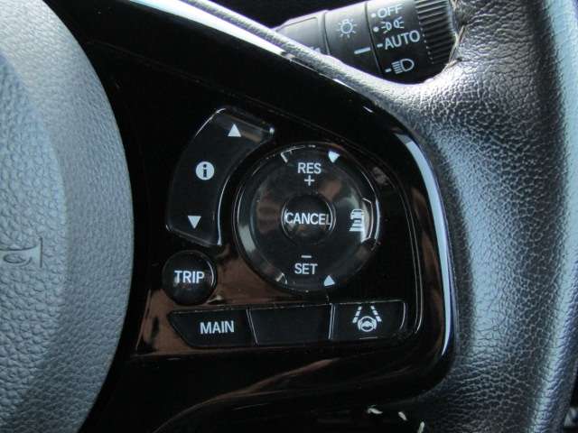 【追従型クルーズコントロール】光学レーダーやビデオカメラを使って前車の動きをチェックして、車間距離を適切に保って一定のスピードをキープするシステム。代表例）アイサイト・レーダークルーズコントロール