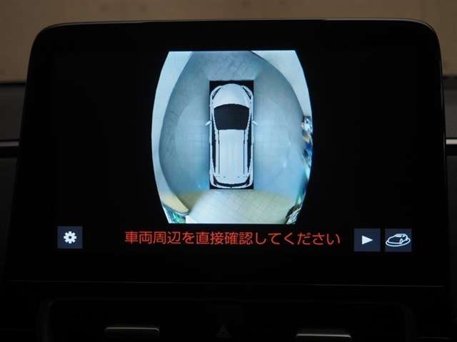 パノラミックビューモニター搭載で駐車時も安心です！