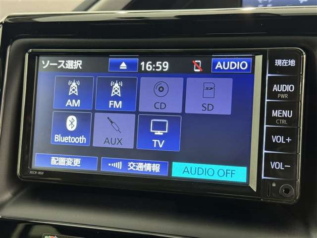 ＡＭ/ＦＭラジオ付きです♪