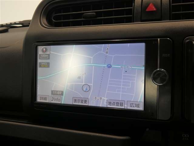 トヨタ純正ナビNSZT-W62G富士通テン製です。