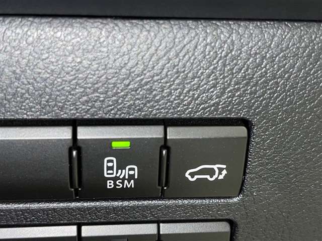 隣車線を走る車両をレーダーで検知し、ドアミラーでは確認しにくい後側方エリアに存在する車両に加え、急接近してくる車両も検知します。車両を検知するとドアミラーに搭載されたLEDインジケーターが点灯します。
