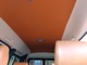 オレンジ＆クリームの２トーンカラー天井！
