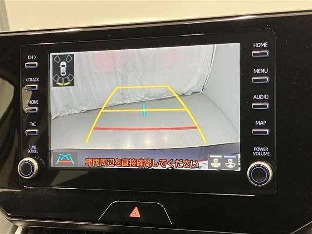 車庫入れや後方操作をサポート！苦手な駐車も安心のバックモニター付きです♪ガイド線も表示されますので、どこまで下がれば良いか目安にもなります☆