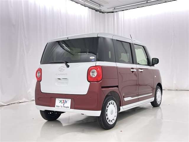 女性に人気の軽自動車！初心者でも運転しやすく小回りもききます！
