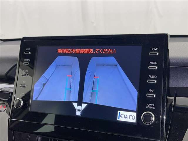 サイドモニターがあれば、見えにくい側方下部も確認可能できます。