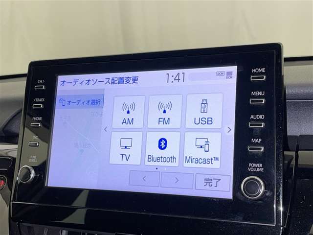 お気に入りの曲をBluetoothで再生できます♪ ドライブがさらに楽しくなりますよ♪