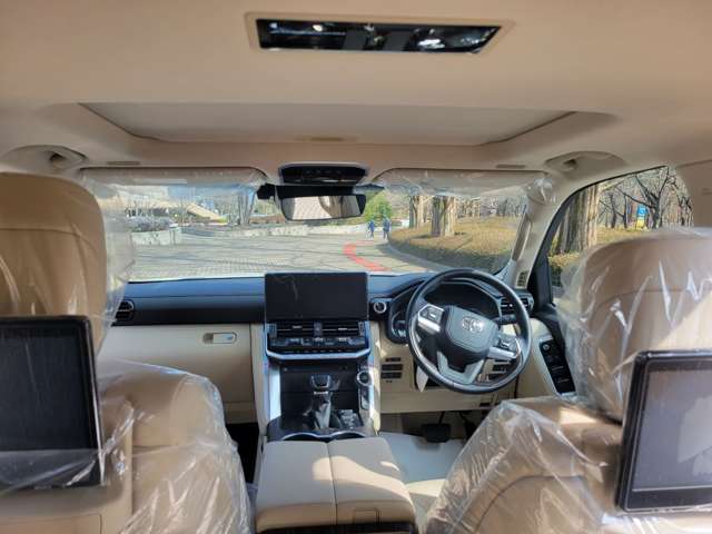 トヨタ ランドクルーザー300 3.3 ZX ディーゼルターボ 4WD モデリスタフルエアロ リヤエンタメ 本革 福島県の詳細画像 その15