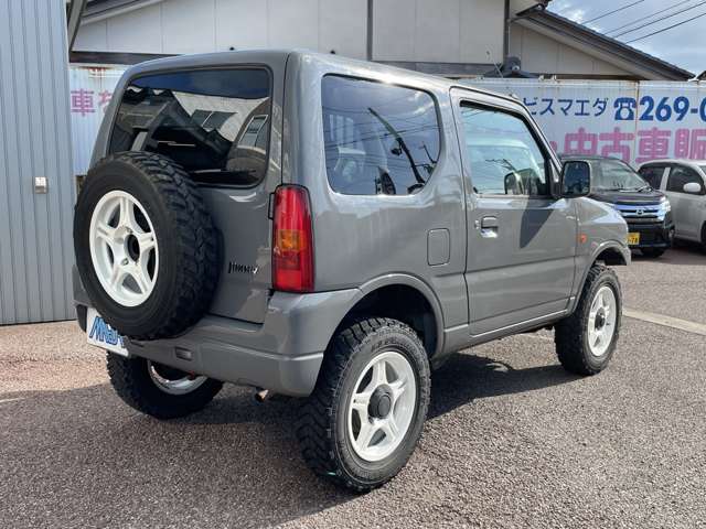 スズキ ジムニー 660 ランドベンチャー 4WD リフトアップ ホワイトアルミ 石川県の詳細画像 その4